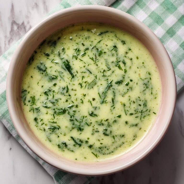 Cream of Spinach Soup Recipe