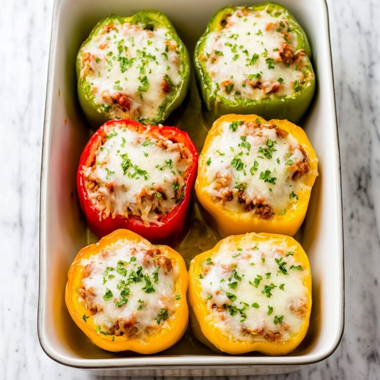Stuffed Bell Peppers with Cheese Recipe