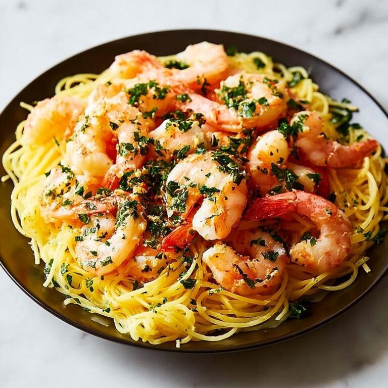 Lemon Spaghetti with Shrimp Recipe