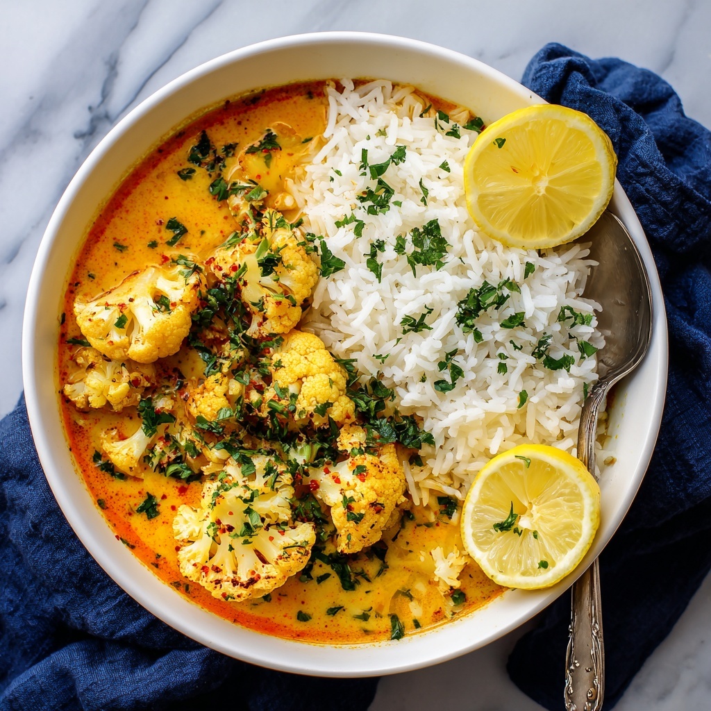 Vegan Cauliflower Curry Recipe - Recipe Image
