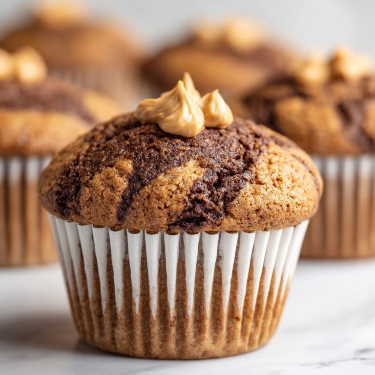 Chocolate Peanut Butter Banana Muffins Recipe