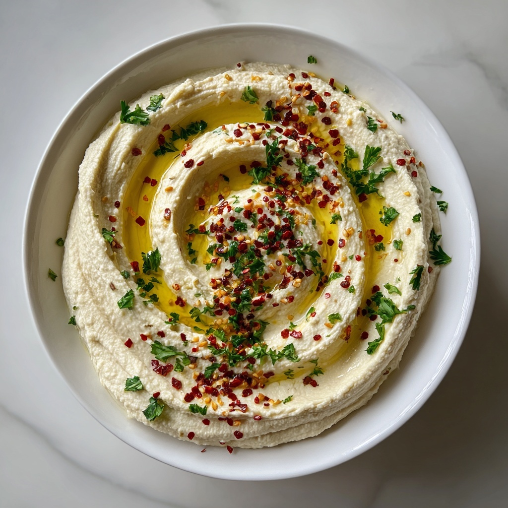 Homemade Classic Hummus Recipe - Recipe Image