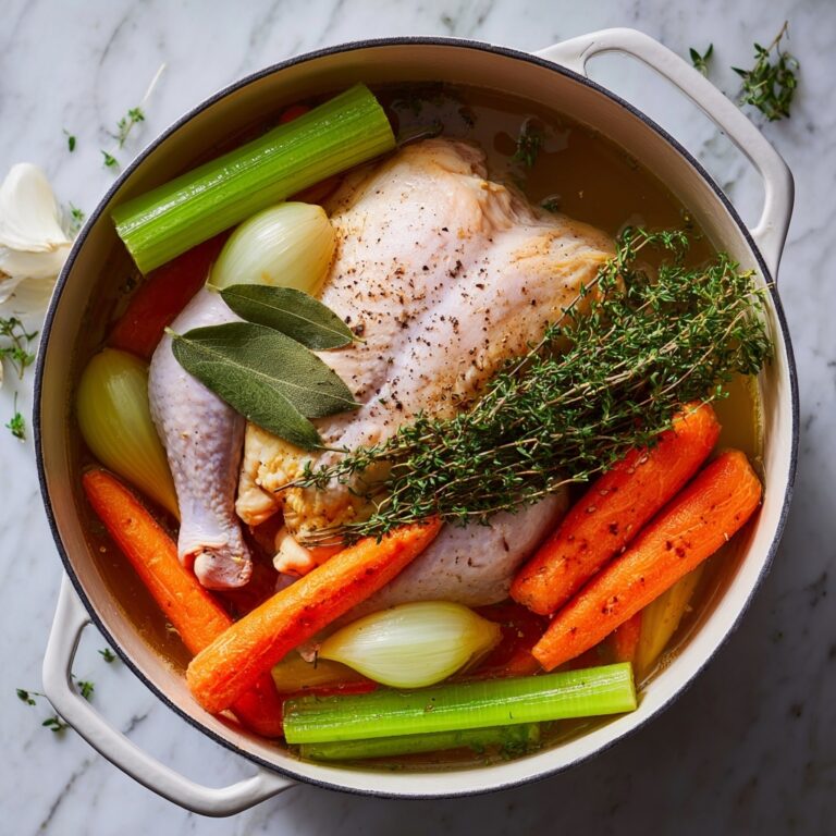 Homemade Chicken Broth Recipe