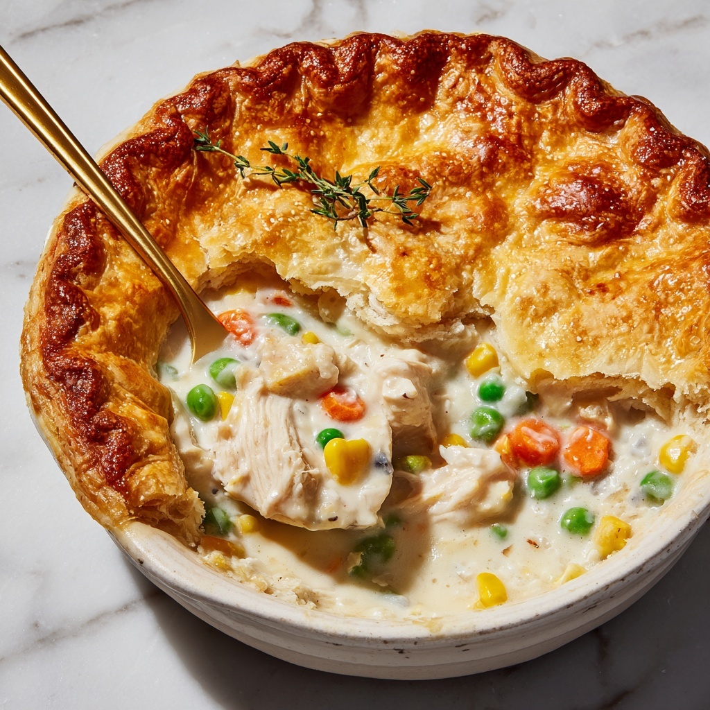 Easy Bisquick Chicken Pot Pie Recipe - Recipe Image