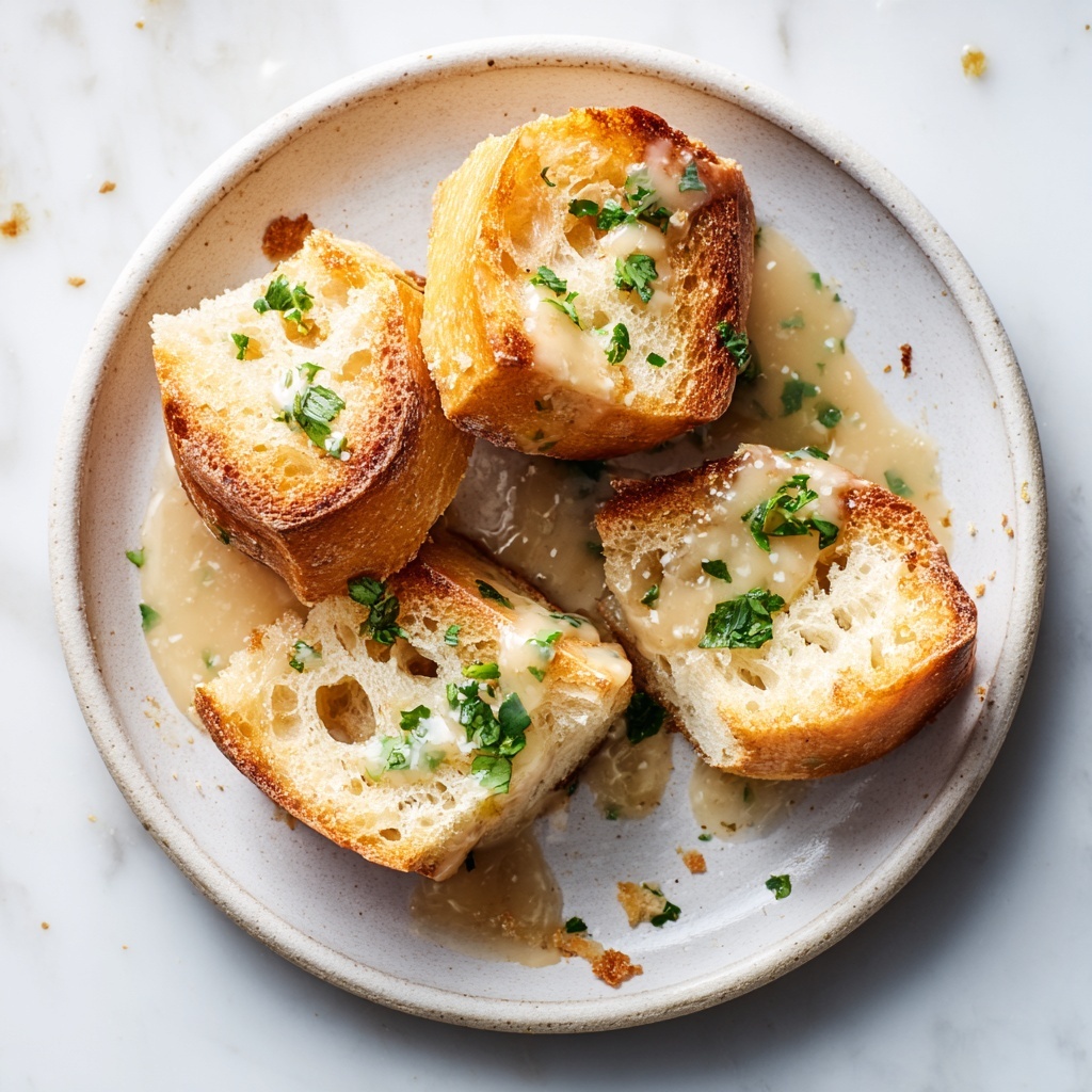 Light and Fluffy Garlic Butter Dinner Rolls Recipe - Recipe Image