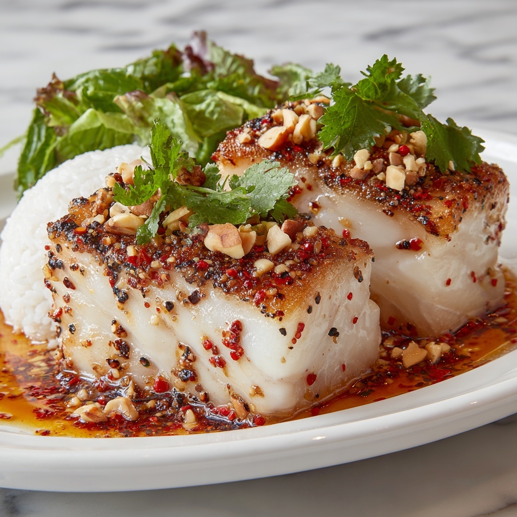 Haddock with Sticky Rice Recipe - Recipe Image