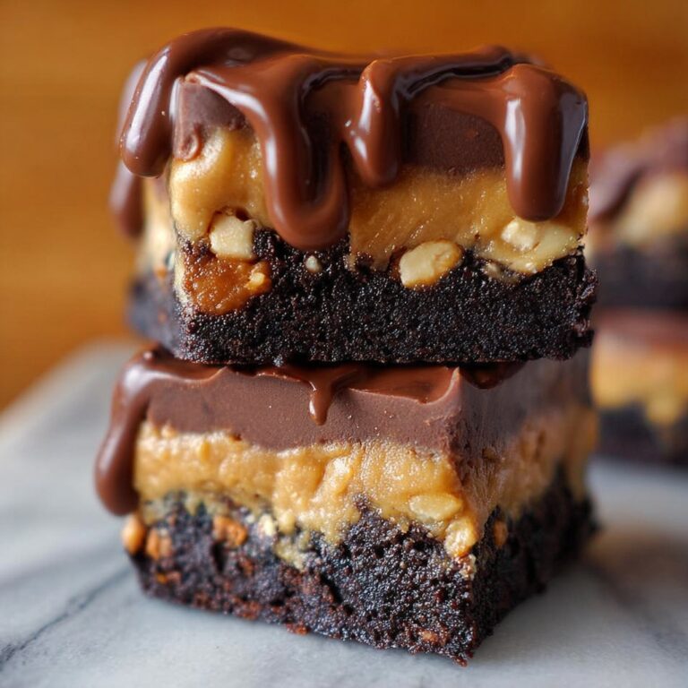 Snickers Brownie Bites Recipe