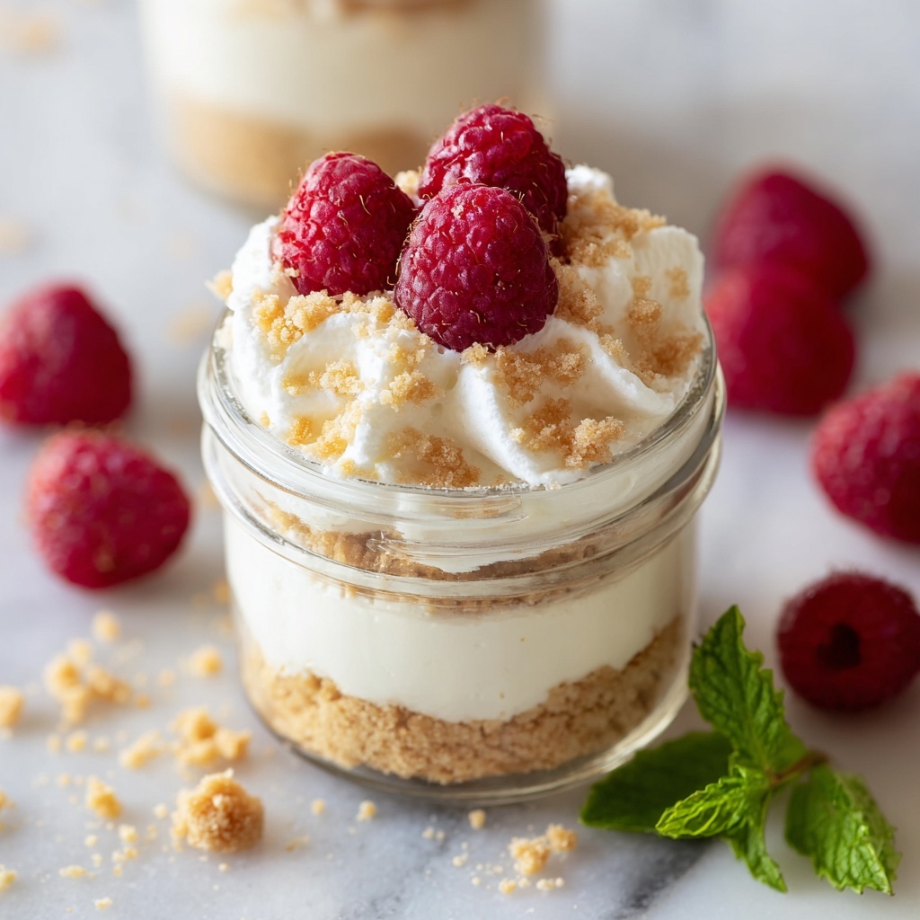 High-Protein Cheesecake Jars Recipe - Recipe Image