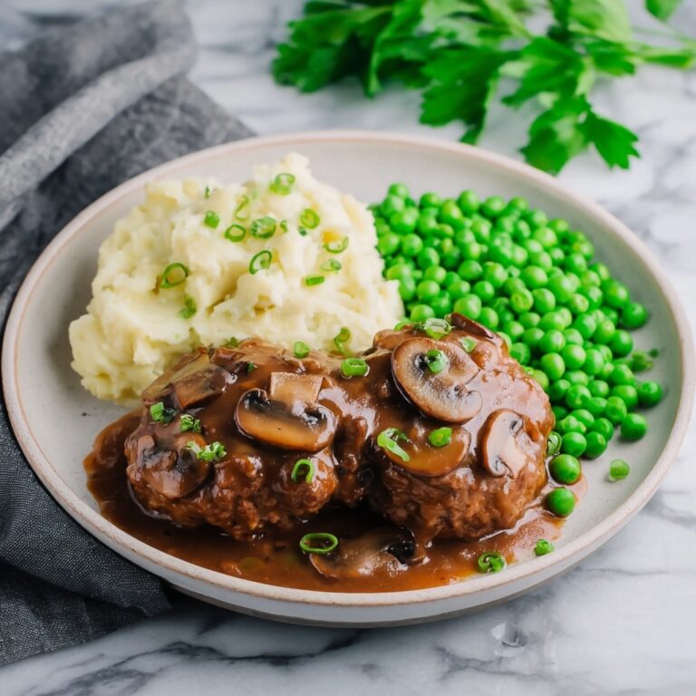 Beef Rissoles with Gravy Recipe