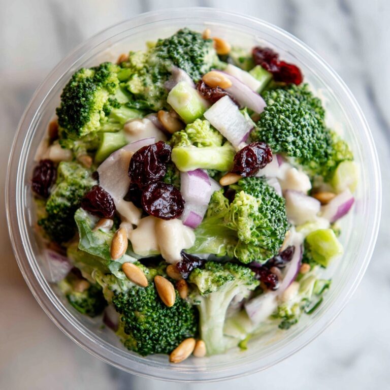 Broccoli Cranberry Salad Recipe