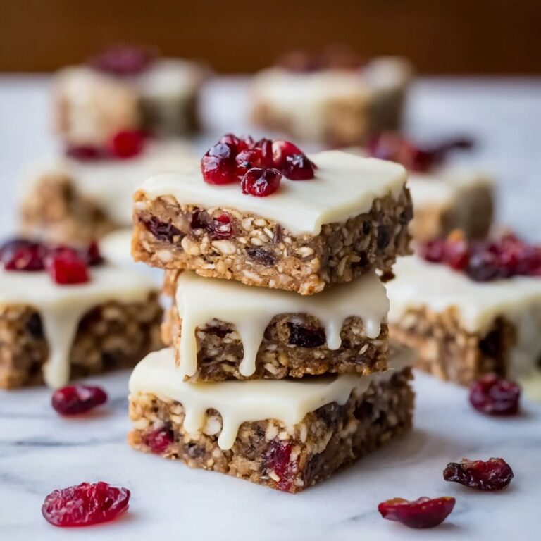 No-Bake White Chocolate Cranberry Oat Clusters Recipe