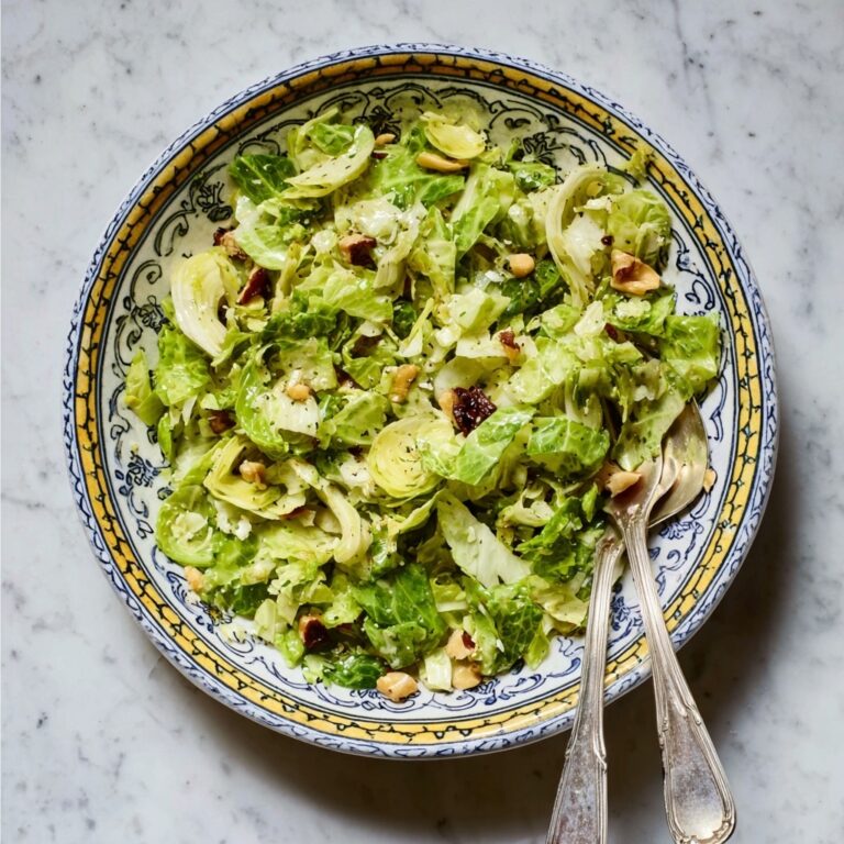 Warm Brussels Sprout Caesar Salad Recipe