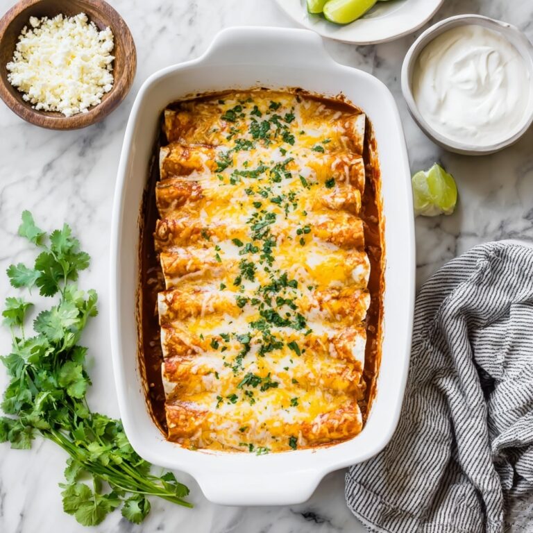 Homemade Easy Chicken Enchiladas Recipe
