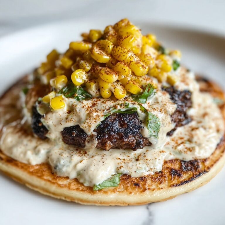 Street Corn Smash Burger Tacos Recipe