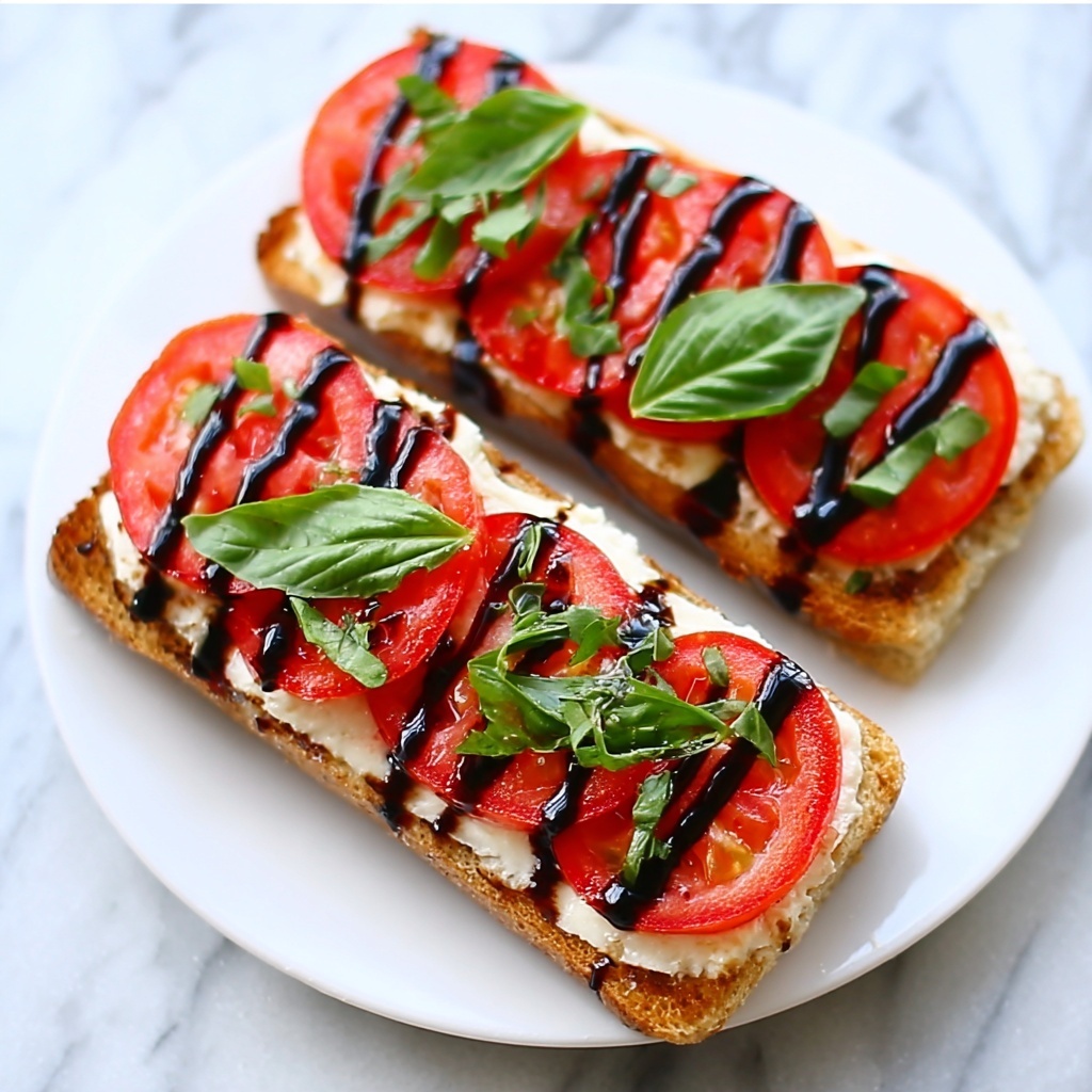 Caprese Garlic Bread Recipe - Recipe Image
