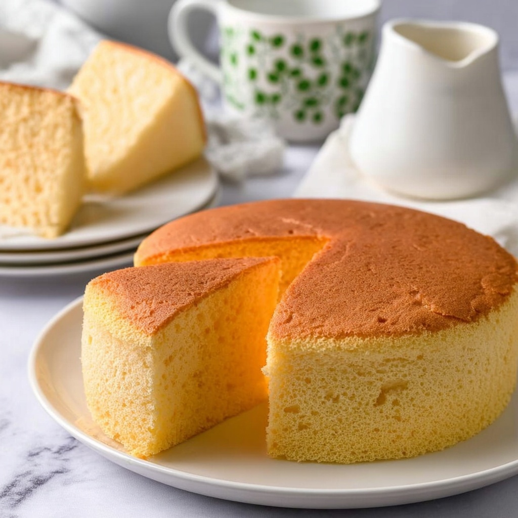 Japanese Cheesecake Recipe - Recipe Image