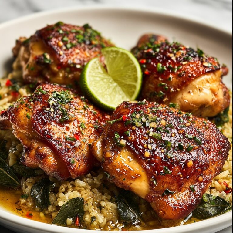 Cilantro Lime Chicken Thighs Recipe