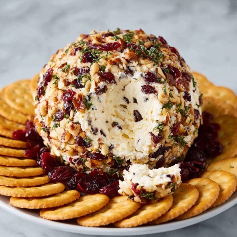 Cranberry-Pecan Cheese Ball Recipe
