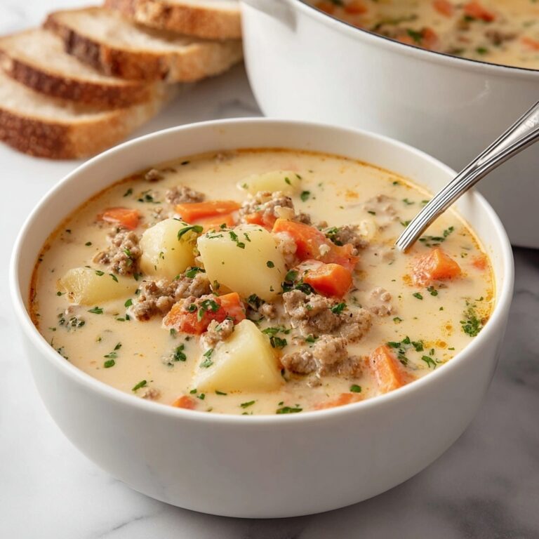 Cheeseburger Soup Recipe
