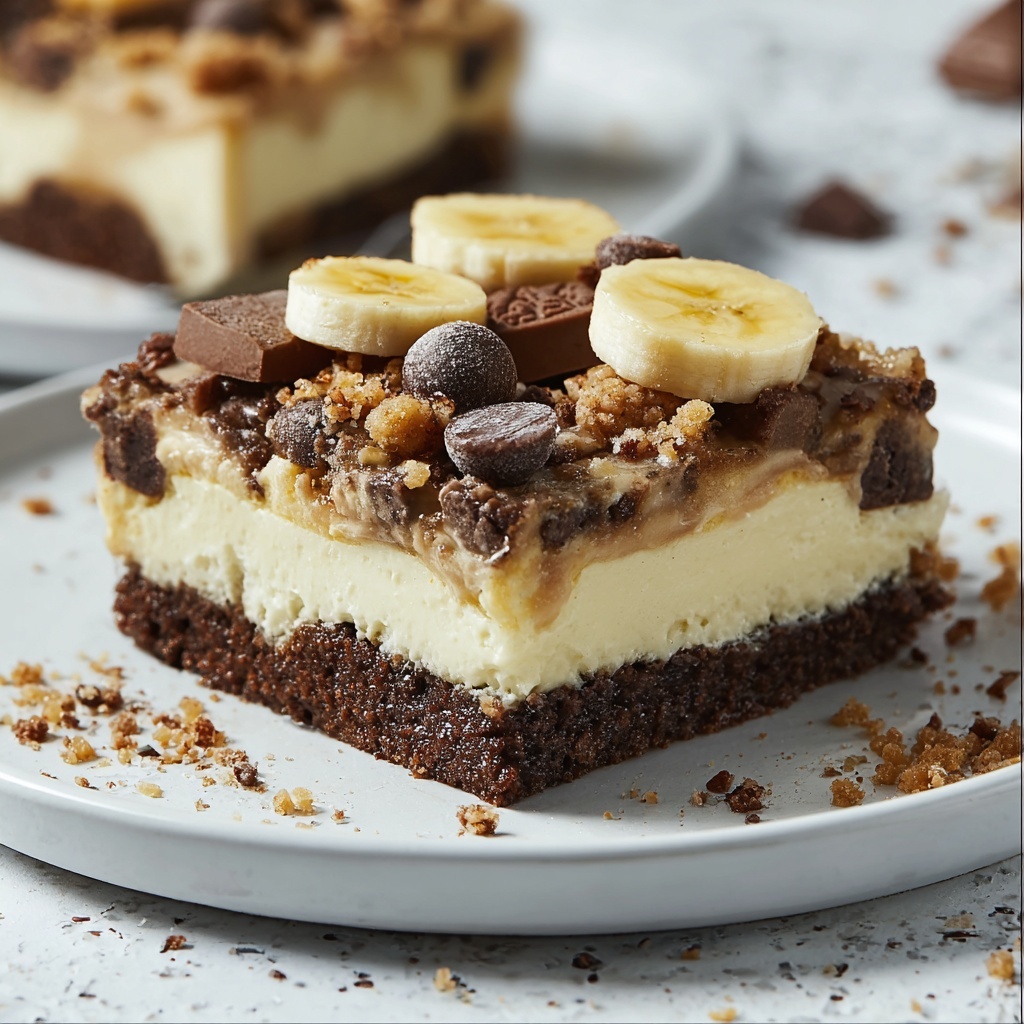 Banana Pudding Brownies Recipe - Recipe Image