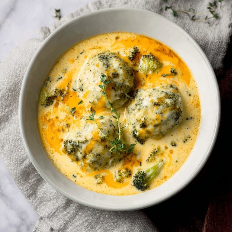 One Pot Broccoli Cheddar and Dumplings Recipe