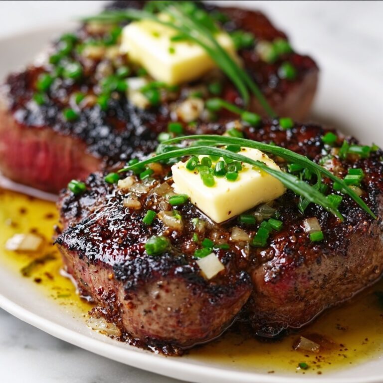Pan-Seared Steak with Garlic Butter Recipe