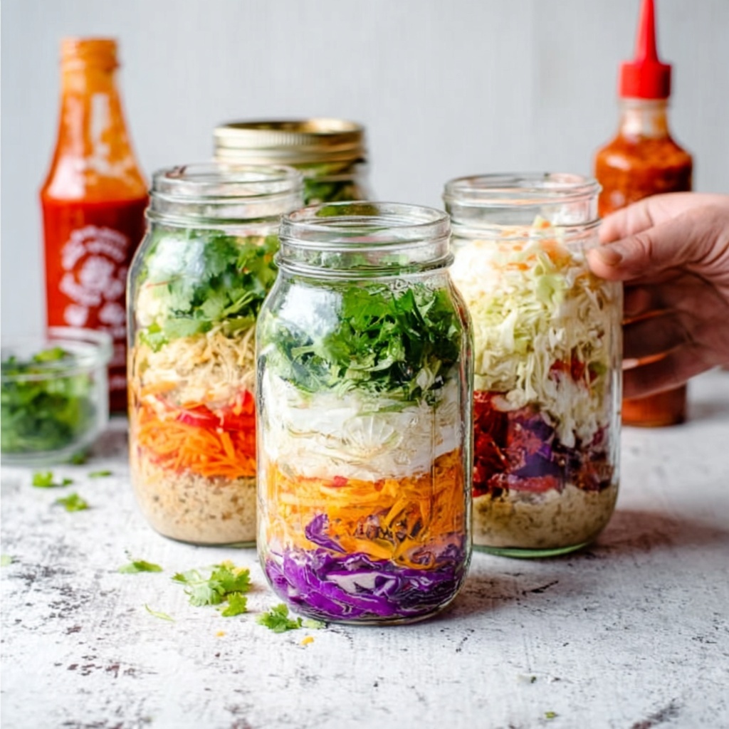 Mason Jar Noodles Recipe - Recipe Image