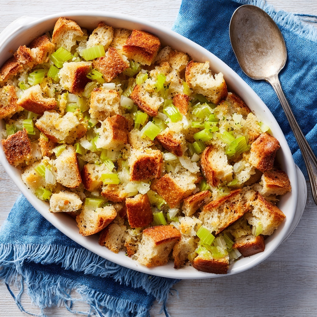 Classic Bread Stuffing Recipe - Recipe Image