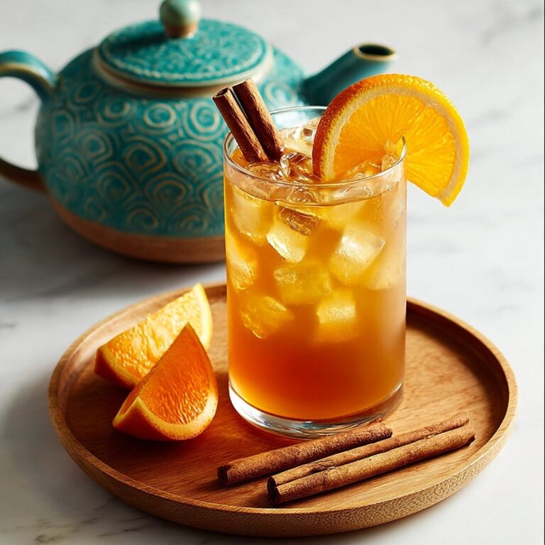 Orange Cinnamon Iced Tea: A Refreshing Summer Recipe