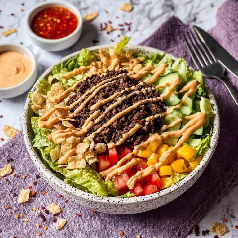 Big Mac Salad Recipe