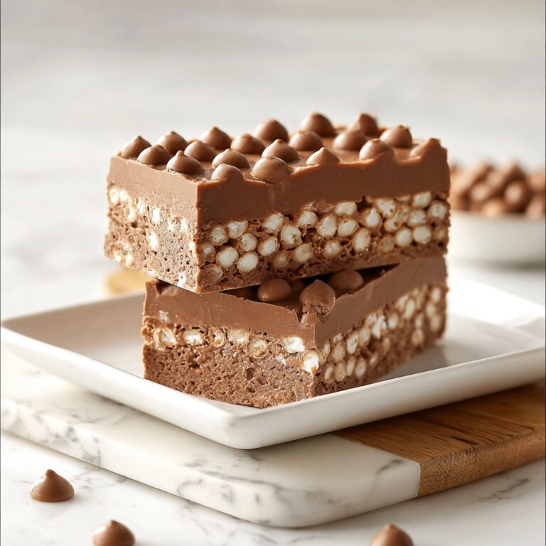 Chocolate Crunch Bars Recipe