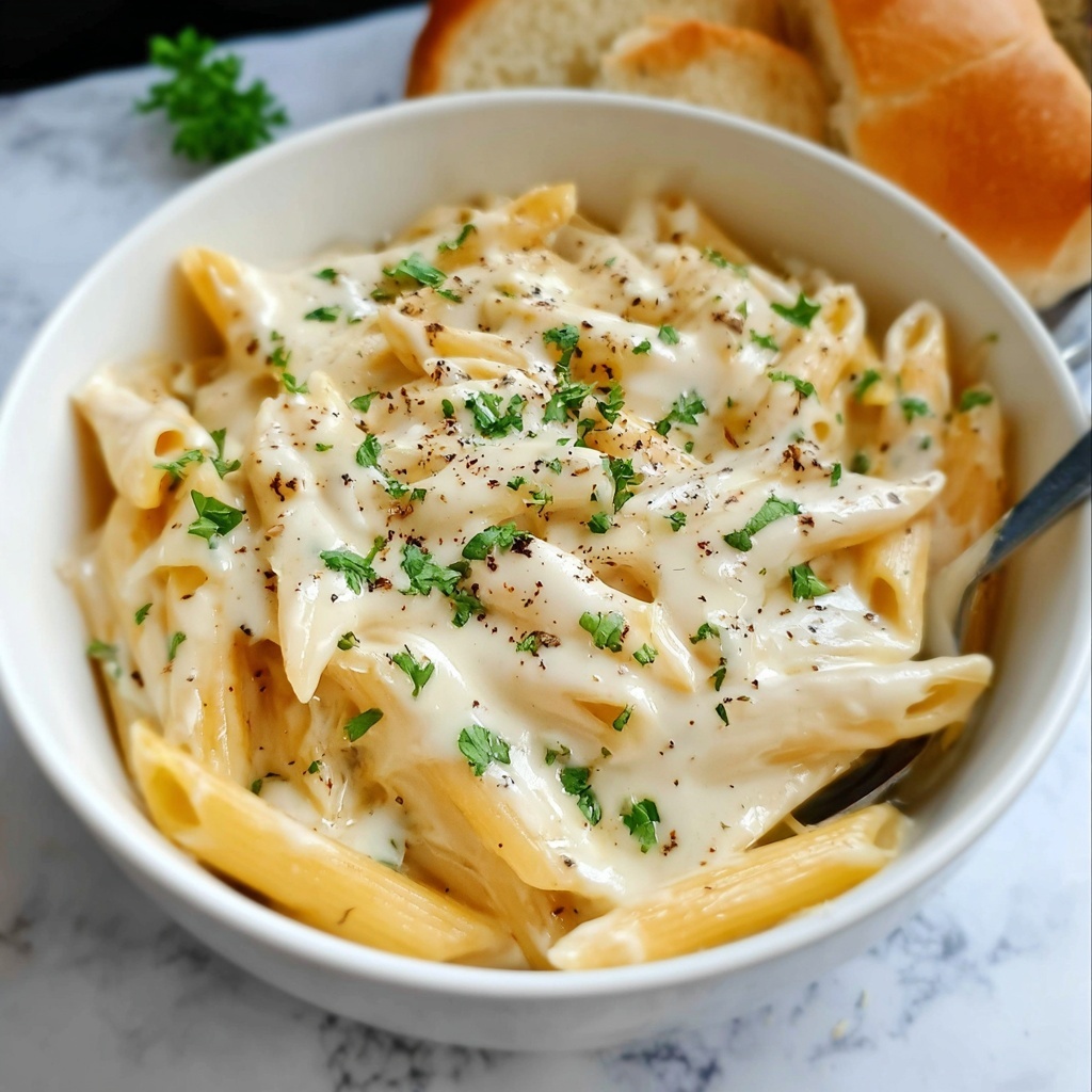 Crockpot Olive Garden Chicken Pasta Recipe - Recipe Image