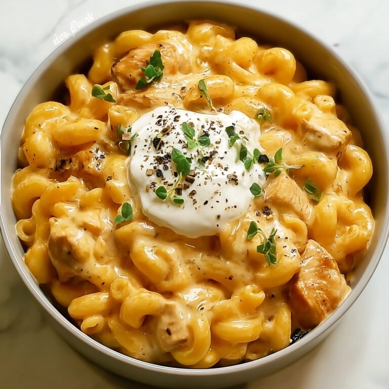 Cheesy Chicken Pasta Recipe