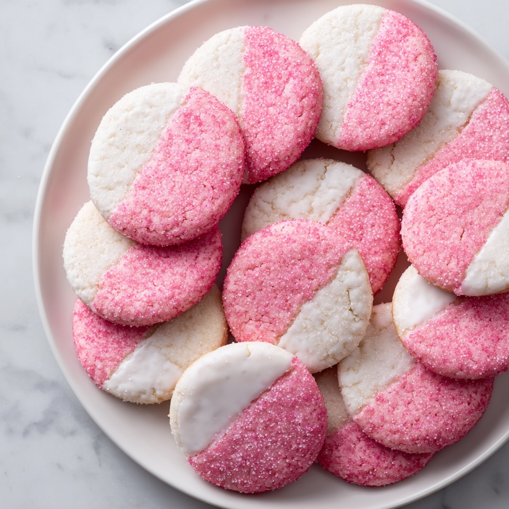 White Chocolate Cherry Shortbread Cookies Recipe - Recipe Image