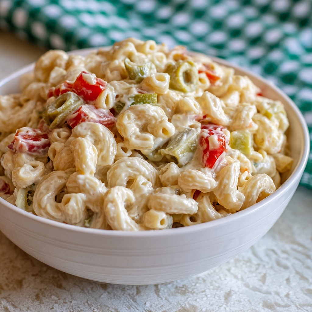 Amish Macaroni Salad Recipe - Recipe Image