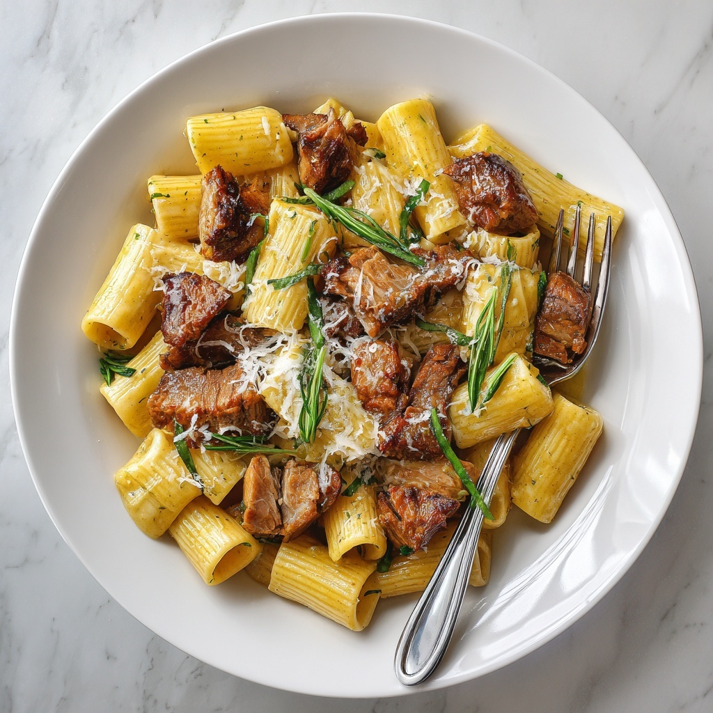 Roasted Butternut Squash and Sun-Dried Tomato Chicken Pasta Recipe - Recipe Image