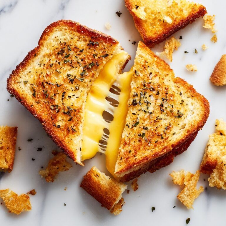Garlic Bread Grilled Cheese Recipe