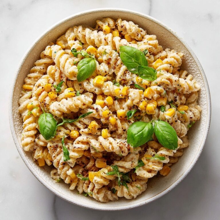 Creamy Street Corn Pasta Salad Recipe