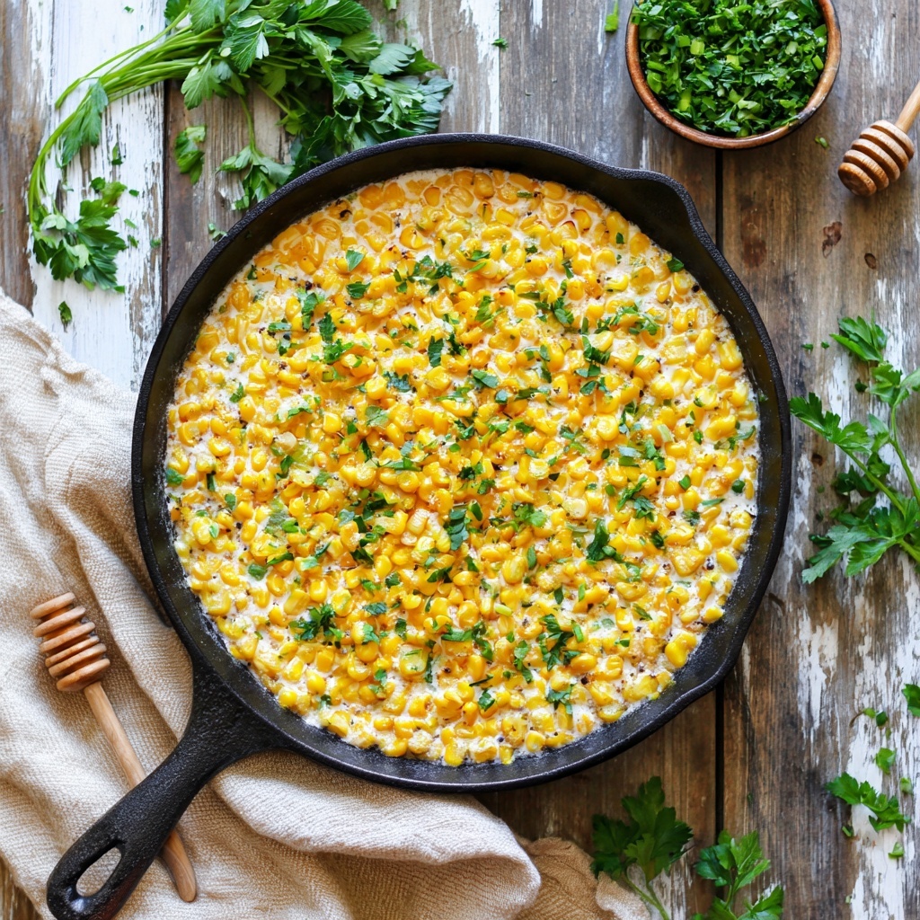 Honey Butter Skillet Corn Recipe - Recipe Image