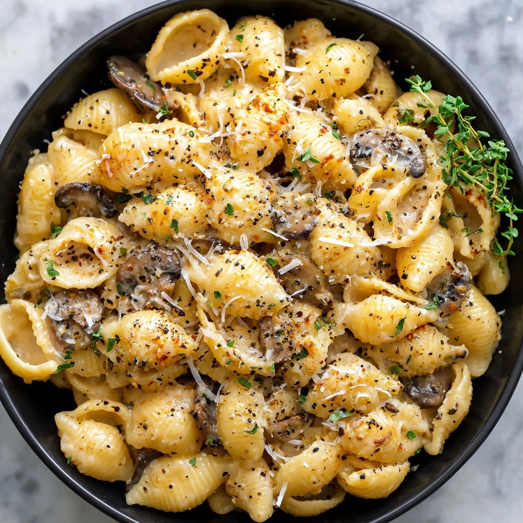 One Pot French Onion Pasta Recipe - Recipe Image