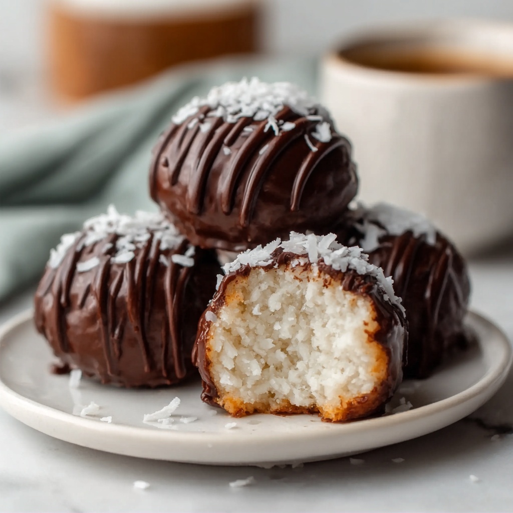 No-Bake Coconut Cream Balls Recipe - Recipe Image