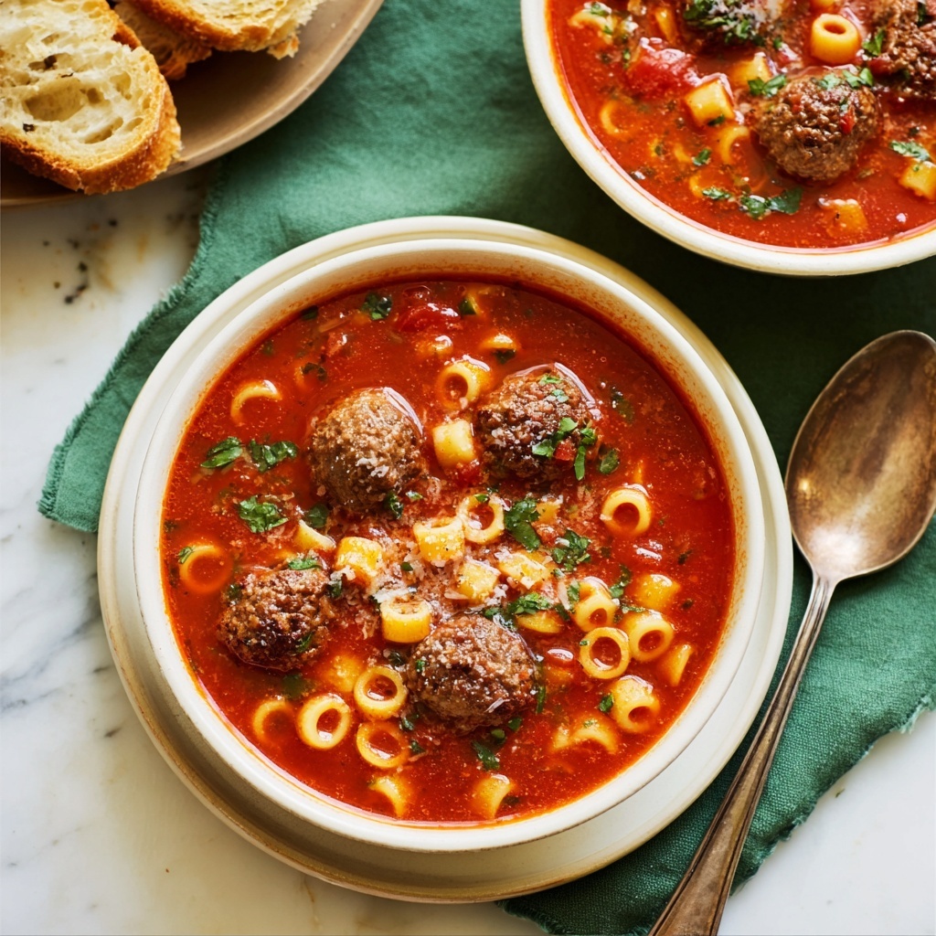 Meatball Soup Recipe - Recipe Image