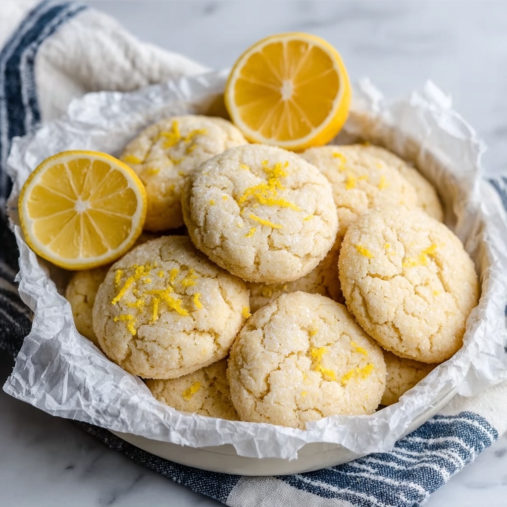 Lemon Sugar Cookies Recipe - Recipe Image
