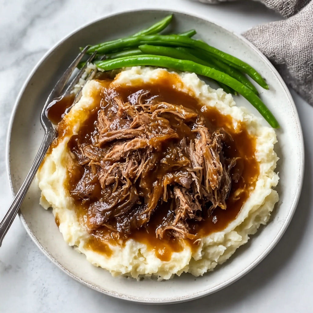 Instant Pot French Onion Pot Roast Recipe - Recipe Image