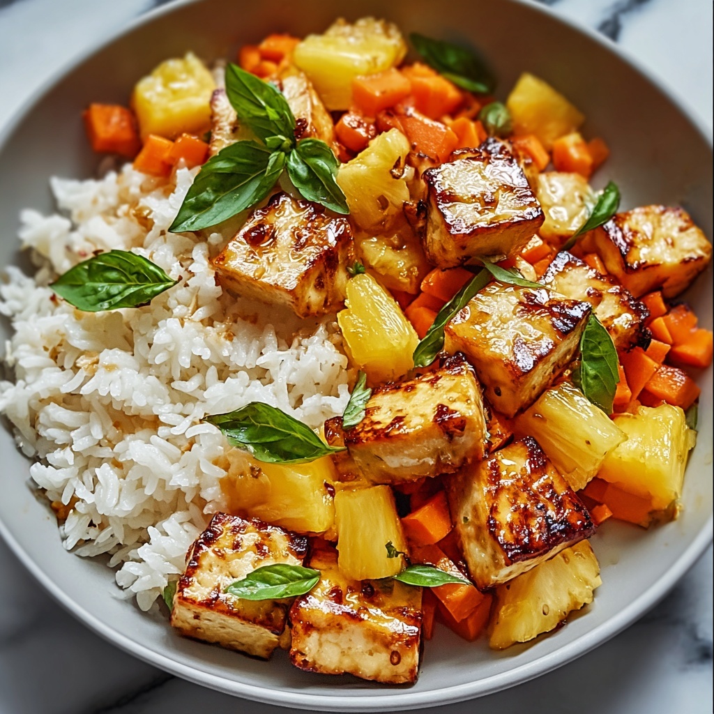 Tropical Pineapple Chicken & Rice Delight Recipe - Recipe Image