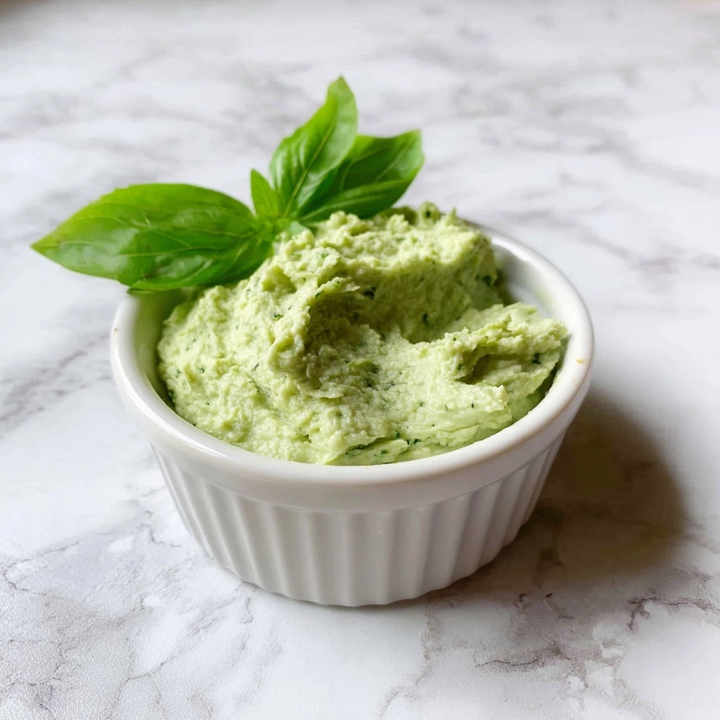 Creamy Basil Pesto Butter Recipe - Recipe Image