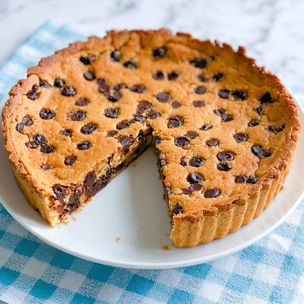 Chocolate Chip Butter Tart Pie Recipe - Recipe Image