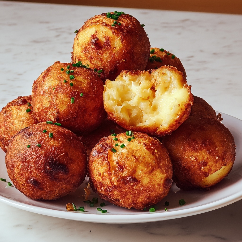 Fried Mashed Potato Balls Recipe - Recipe Image