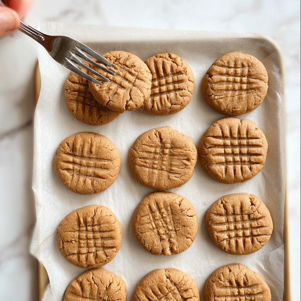 Flourless Peanut Butter Cookies (Gluten-Free) Recipe - Recipe Image