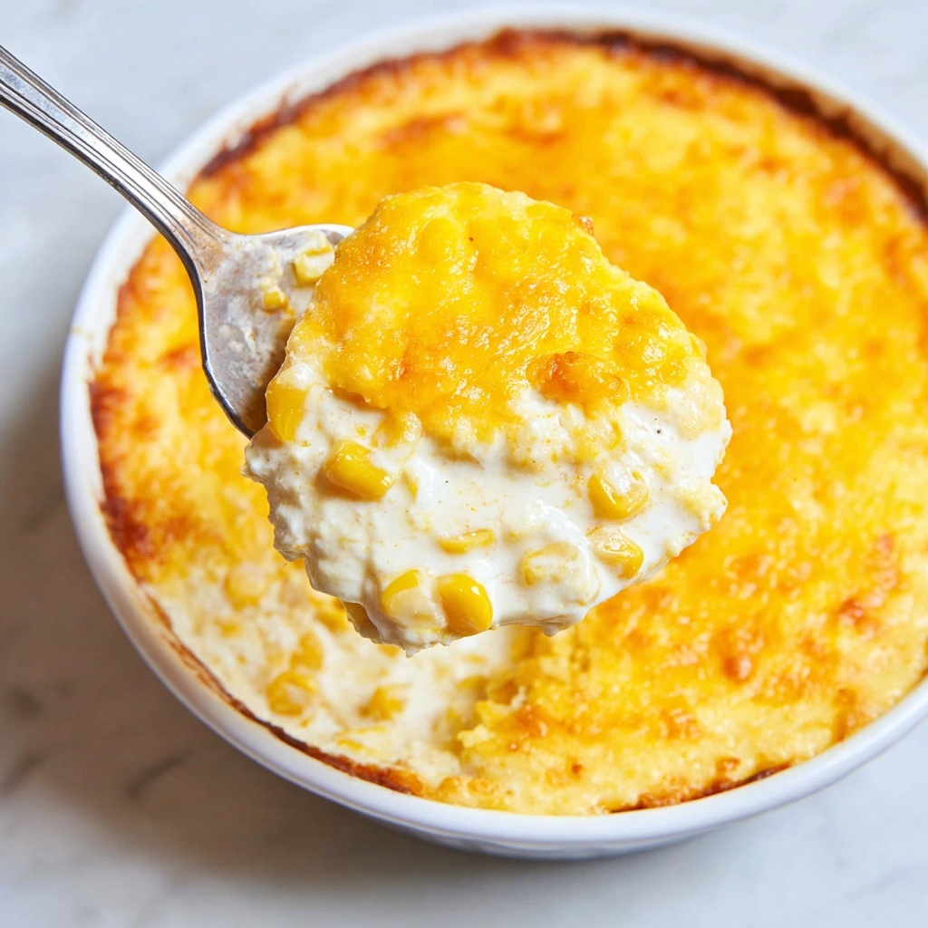 Cream Cheese Corn Casserole Recipe - Recipe Image